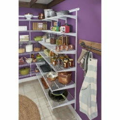 ClosetMaid 16-in White ShelfTrack Bracket -Storage Furniture Sales 2024 105553 08800027