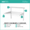 ClosetMaid 48-in White ShelfTrack� Standard