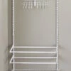ClosetMaid 30-in White ShelfTrack Standard Rails With Connectors