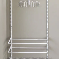 ClosetMaid 30-in White ShelfTrack Standard Rails With Connectors
