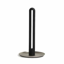 Umbra Keyhole 6.75-in X 12.5-in Black/Nickle Paper Towel Holder -Storage Furniture Sales 2024 330007961 MainImage frCA
