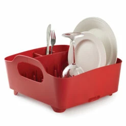 Umbra Red Tub Dish Rack -Storage Furniture Sales 2024 330008005 MainImage 001