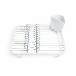 Umbra Sinkin Dish Rack - White/Nickel -Storage Furniture Sales 2024 330008007 AlternateImage2