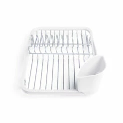 Umbra Sinkin Dish Rack - White/Nickel -Storage Furniture Sales 2024 330008007 AlternateImage4