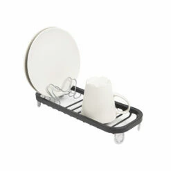 Umbra Black Nickel Sinkin Mini Dish Rack -Storage Furniture Sales 2024 330008008 AlternateImage8