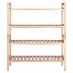 Winsome Wood Mercury Shoe Rack Set - 21.5-in - Wood - 2 Pieces -Storage Furniture Sales 2024 330010530 AlternateImage4