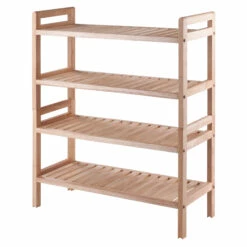 Winsome Wood Mercury Shoe Rack Set - 21.5-in - Wood - 2 Pieces -Storage Furniture Sales 2024 330010530 MainImage 001