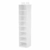 Honey Can Do White 8-Shelf Hanging Closet Organizer