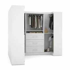 Bestar Pur Collection White 100-in Optimum Storage Kit -Storage Furniture Sales 2024 330592752 AlternateImage2