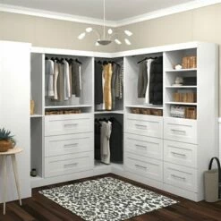 Bestar Pur Collection White 100-in Optimum Storage Kit -Storage Furniture Sales 2024 330592752 AlternateImage4