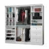 Bestar Versatile Collection White 86-in Classic Storage Kit