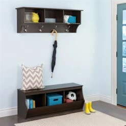 Prepac Fremont Stackable 3-Bin Storage Cubby,EUSM-0003-1