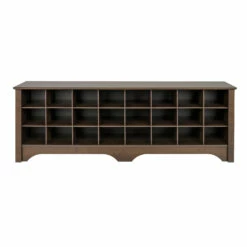 Prepac Shoe Storage Cubby Bench - 24 Pair - Espresso - 60-in 12 Prepac Shoe Storage Cubby Bench - 24 Pair - Espresso - 60-in -Storage Furniture Sales 2024 330673569 AlternateImage4