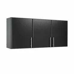 Prepac Elite Wall Cabinet - 3-door - Black - 54-in W X 24-in H X 12-in D 11 Prepac Elite Wall Cabinet - 3-door - Black - 54-in W X 24-in H X 12-in D -Storage Furniture Sales 2024 330673581 MainImage 001