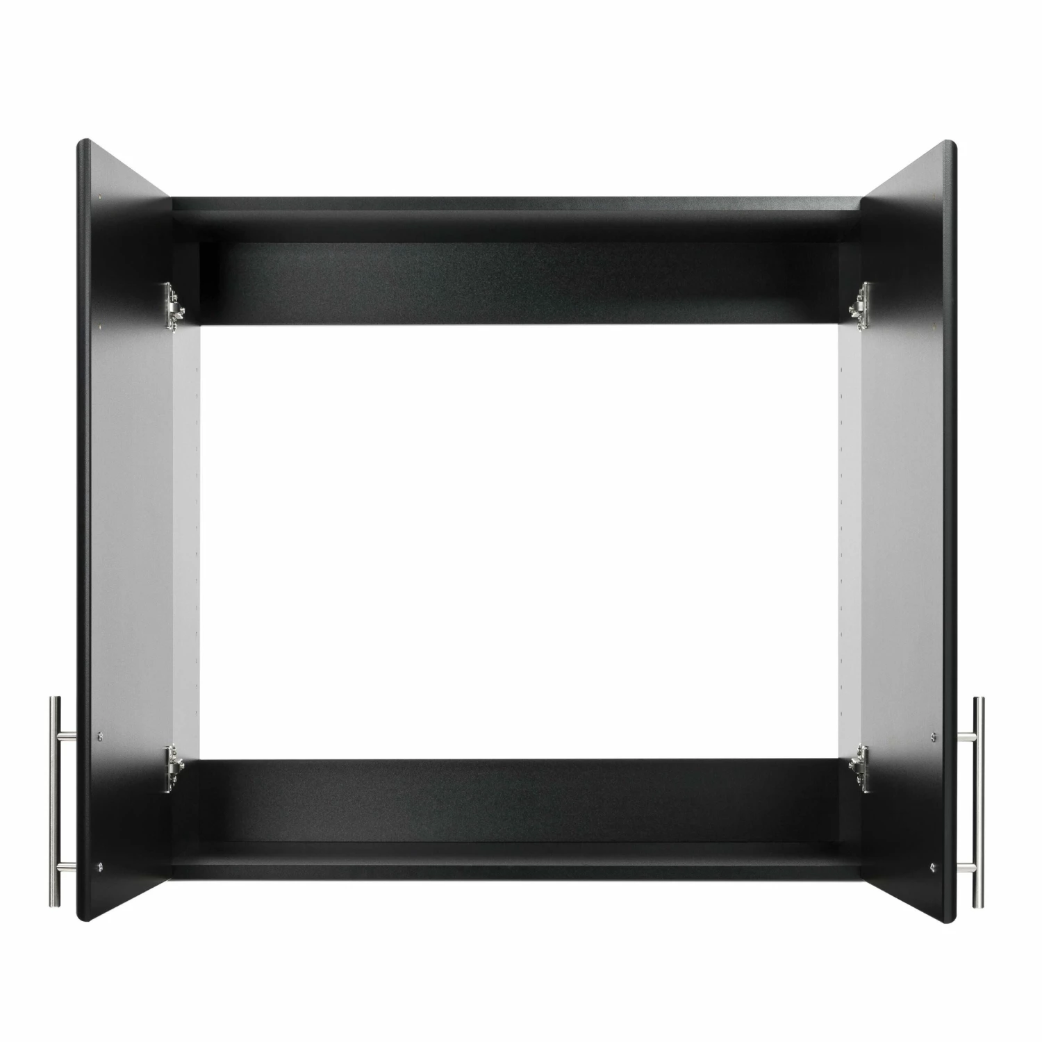 Prepac Elite Wall Cabinet - 2-Door - Black - 32-in W X 30-in H X 12-in D 4 Prepac Elite Wall Cabinet - 2-Door - Black - 32-in W X 30-in H X 12-in D - Image 4