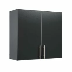 Prepac Elite Wall Cabinet - 2-Door - Black - 32-in W X 30-in H X 12-in D 17 Prepac Elite Wall Cabinet - 2-Door - Black - 32-in W X 30-in H X 12-in D -Storage Furniture Sales 2024 330673582 MainImage 001