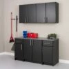 Prepac Elite Base Cabinet 2-Door - Black / Grey - 32-in W X 36-in H X 24-in D