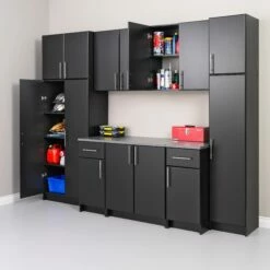 Prepac Elite Storage Cabinet - 2-Door - Black - 32-in W X 65-in H X 16-in D -Storage Furniture Sales 2024 330673585 AlternateImage6