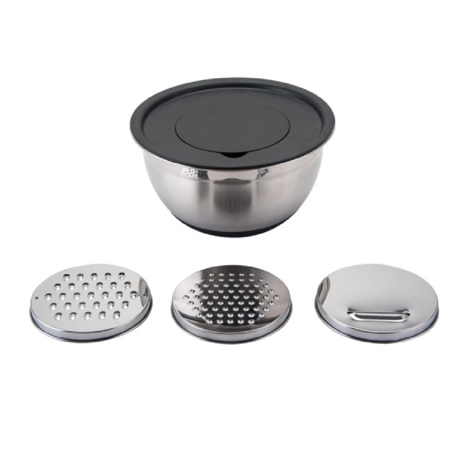 Hamilton Beach Mixing Bowl Set With Lids - 2-Piece 2 Hamilton Beach Mixing Bowl Set With Lids - 2-Piece - Image 2