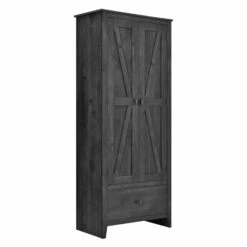 System Build Farmington Wide Storage Cabinet - 71-in X 30-in - Rustic Gray 8 System Build Farmington Wide Storage Cabinet - 71-in X 30-in - Rustic Gray -Storage Furniture Sales 2024 330688193 MainImage 001