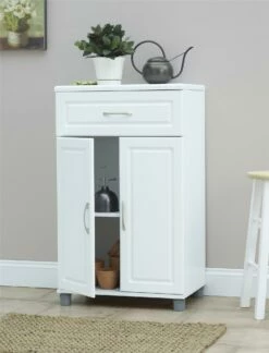 "Ameriwood Home Kendall Storage Cabinet - 2 Doors And 1 Drawer - 24"" - White" -Storage Furniture Sales 2024 330688196 AlternateImage5