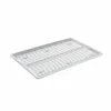 Metaltex Wavetex Flat Dish Drainer - Plastic And Metal - White
