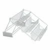 Metaltex Up & Down Storage Basket - Steel - Gray