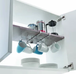 Metaltex Spidermug Undershelf Mug Holder - Metal - Gray 5 Metaltex Spidermug Undershelf Mug Holder - Metal - Gray -Storage Furniture Sales 2024 330715381 AlternateImage1
