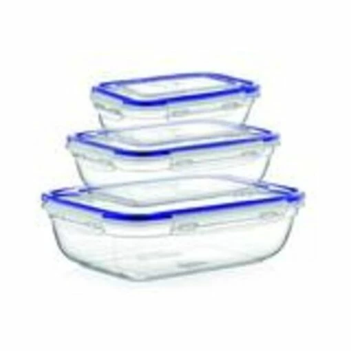 Superio Sealed Food Plastic Container - Set Of 3 -Storage Furniture Sales 2024 330724257 MainImage 001