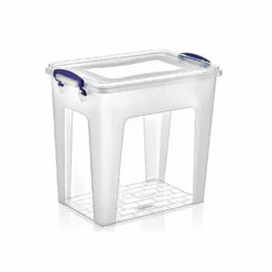 Superio Plastic Storage Box - 10.4-L