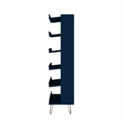 Manhattan Comfort Rockefeller Shoe Storage Rack - 59.72-in - Midnight Blue 16 Manhattan Comfort Rockefeller Shoe Storage Rack - 59.72-in - Midnight Blue -Storage Furniture Sales 2024 330738781 AlternateImage5