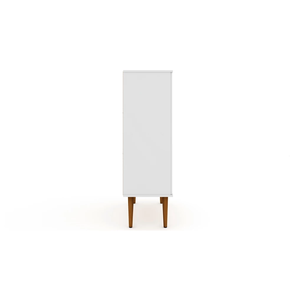 Manhattan Comfort Tribeca Shoe Cabinet - 35.43-in X 50-in - White 8 Manhattan Comfort Tribeca Shoe Cabinet - 35.43-in X 50-in - White - Image 8