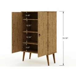 Manhattan Comfort Tribeca Shoe Cabinet - 35.43-in X 50-in - Natural Wood 14 Manhattan Comfort Tribeca Shoe Cabinet - 35.43-in X 50-in - Natural Wood -Storage Furniture Sales 2024 330741125 AlternateImage2
