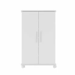 Manhattan Comfort Catalonia Mobile Shoe Closet 2.0 With 6 Shelves - 23.62-in X 38.97-in - White -Storage Furniture Sales 2024 330742673 AlternateImage4