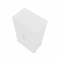 Manhattan Comfort Catalonia Mobile Shoe Closet 2.0 With 6 Shelves - 23.62-in X 38.97-in - White -Storage Furniture Sales 2024 330742673 AlternateImage7