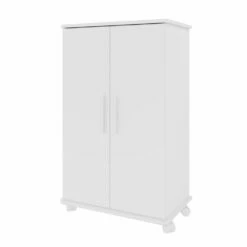 Manhattan Comfort Catalonia Mobile Shoe Closet 2.0 With 6 Shelves - 23.62-in X 38.97-in - White -Storage Furniture Sales 2024 330742673 MainImage frCA