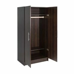 Prepac Elite Wardrobe Cabinet In Espresso Finish - 32-in -Storage Furniture Sales 2024 330746097 AlternateImage1