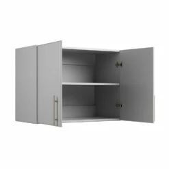 Prepac Elite Stackable Wall Cabinet In Light Gray Finish - 32-in -Storage Furniture Sales 2024 330746122 AlternateImage1