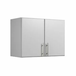 Prepac Elite Stackable Wall Cabinet In Light Gray Finish - 32-in -Storage Furniture Sales 2024 330746122 MainImage 001