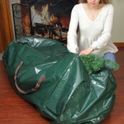Northlight Artificial Christmas Tree Storage Bag - 56-in - Green -Storage Furniture Sales 2024 330749394 AlternateImage2