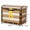 Danawares Pirate Toy Box With Safety Hinges - 14.5-in X 17-in X 21.5-in