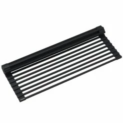 KRAUS Multipurpose Over-Sink Roll-Up Dish Drying Rack In Black 11 KRAUS Multipurpose Over-Sink Roll-Up Dish Drying Rack In Black -Storage Furniture Sales 2024 330764999 MainImage 001