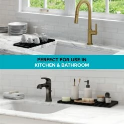 Kraus Self-Draining Silicone Drying Mat - Dark Grey -Storage Furniture Sales 2024 330769018 AlternateImage8