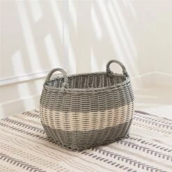 Vifah Hannah Storage And Laundry Basket - Oval - Resin - 17-in 11 Vifah Hannah Storage And Laundry Basket - Oval - Resin - 17-in -Storage Furniture Sales 2024 330770114 AlternateImage1