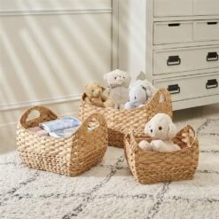 Vifah Amelia Stackable Grocery Basket - Rectangular - Water Hyacinth - Set Of 3 10 Vifah Amelia Stackable Grocery Basket - Rectangular - Water Hyacinth - Set Of 3 -Storage Furniture Sales 2024 330770120 AlternateImage1
