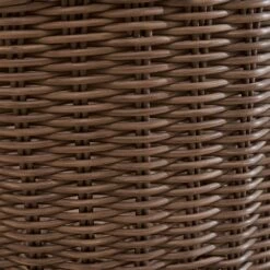 Vifah Mila Storage And Organizing Basket With Handles - Round - Resin - 19-in -Storage Furniture Sales 2024 330770126 AlternateImage4