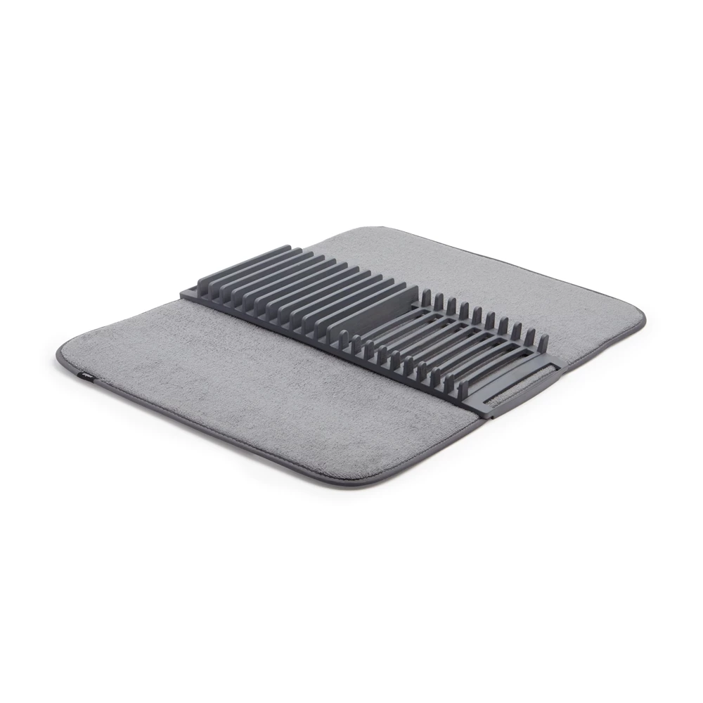 Umbra UDry Dish Drying Mat - Grey 1 Umbra UDry Dish Drying Mat - Grey
