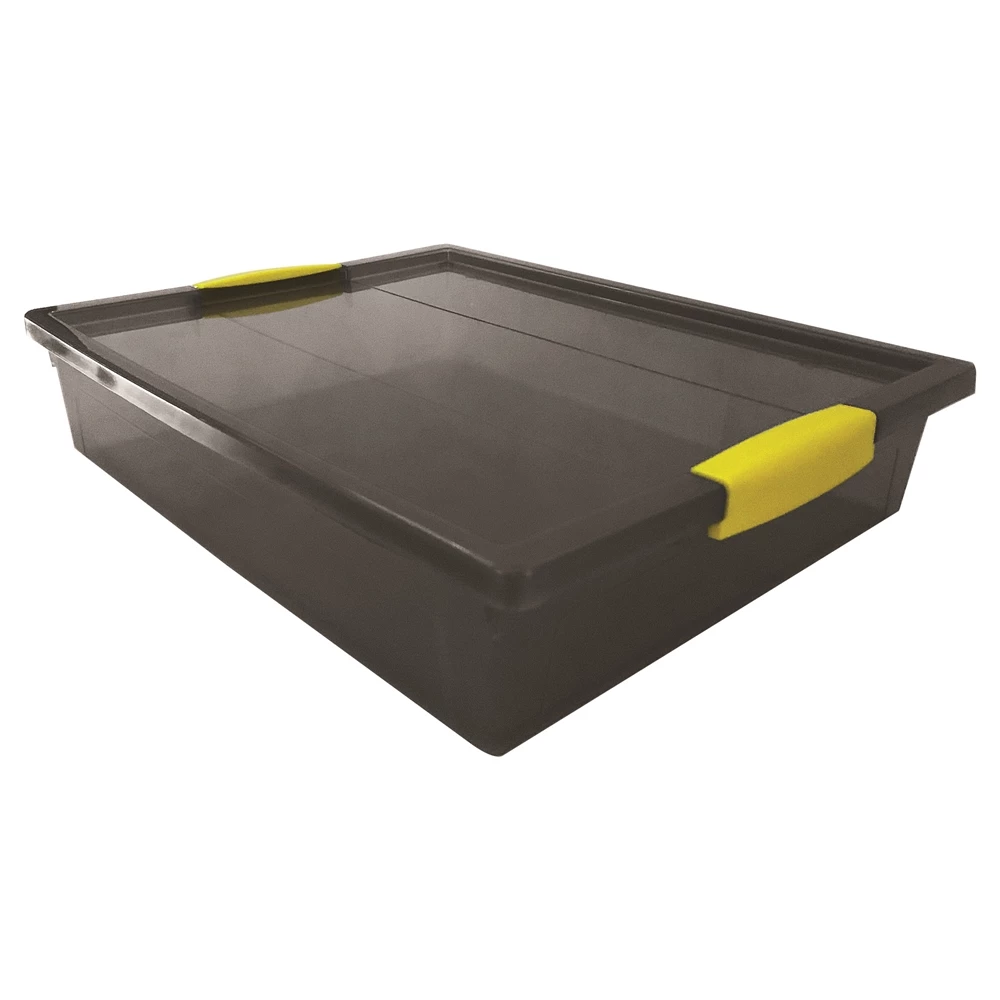 Modern Homes Mh 1.9 L Grey Tote With Standard Snap Lid 1 Modern Homes Mh 1.9 L Grey Tote With Standard Snap Lid