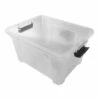 Modern Homes Mh 18 L Clear Tote With Standard Snap Lid