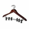 Neatfreak Set Of 18 Wood Shirt Hangers With Clips